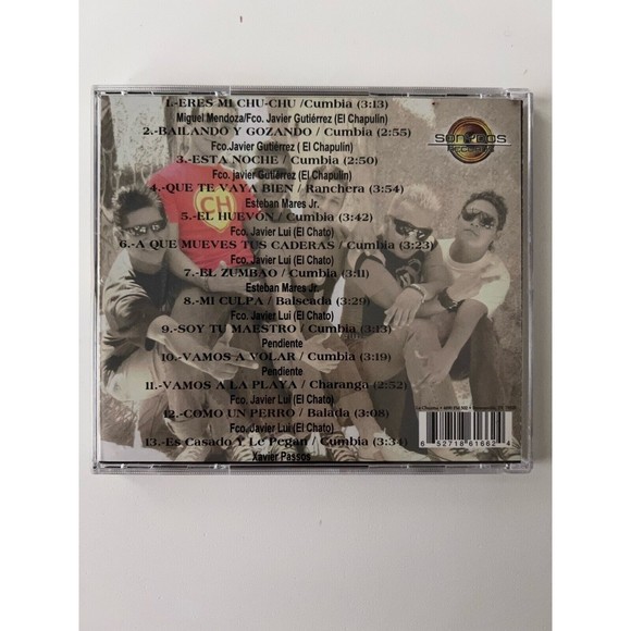 La Chuzma Pura Cumbia Caliente CD Eres Mi Chu-Chu Sonydos Records Play Tested - Picture 2 of 6